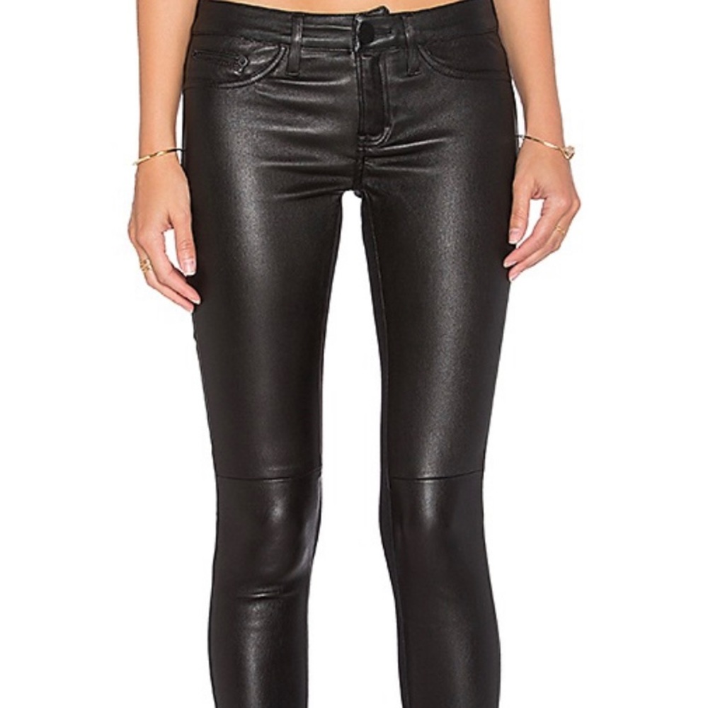 Etienne marcel lamb skin leather pants